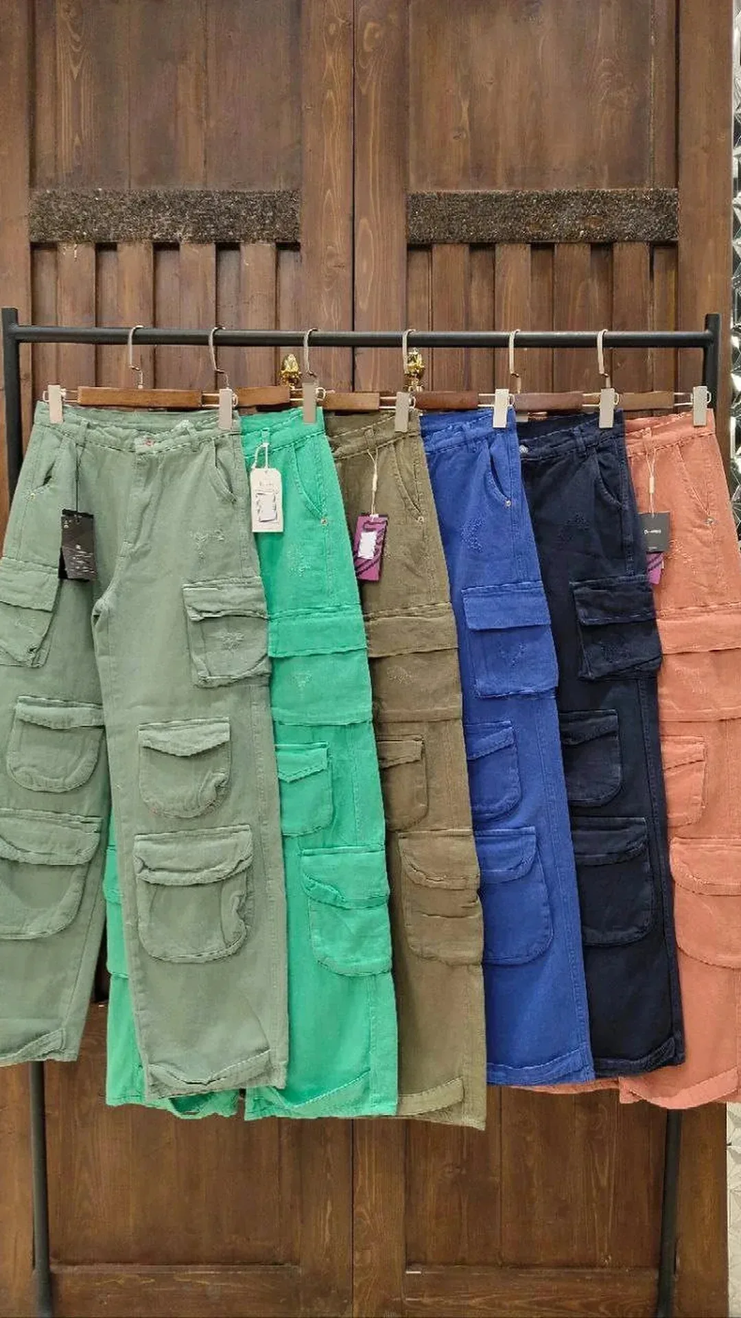 شلوارجین ترک،کارگو سایزای دخترانه